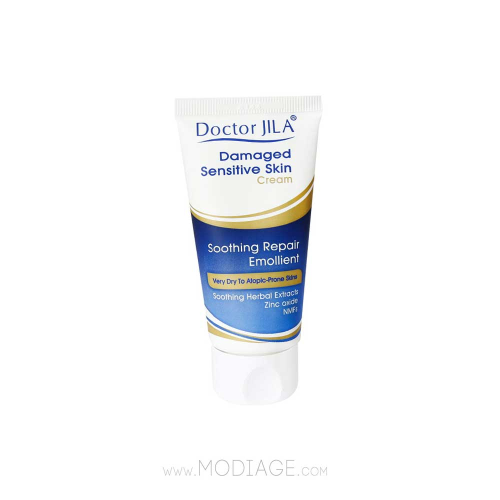 کرم نرم کننده پوست های حساس و آسیب دیده دکتر ژیلا Doctor JILA