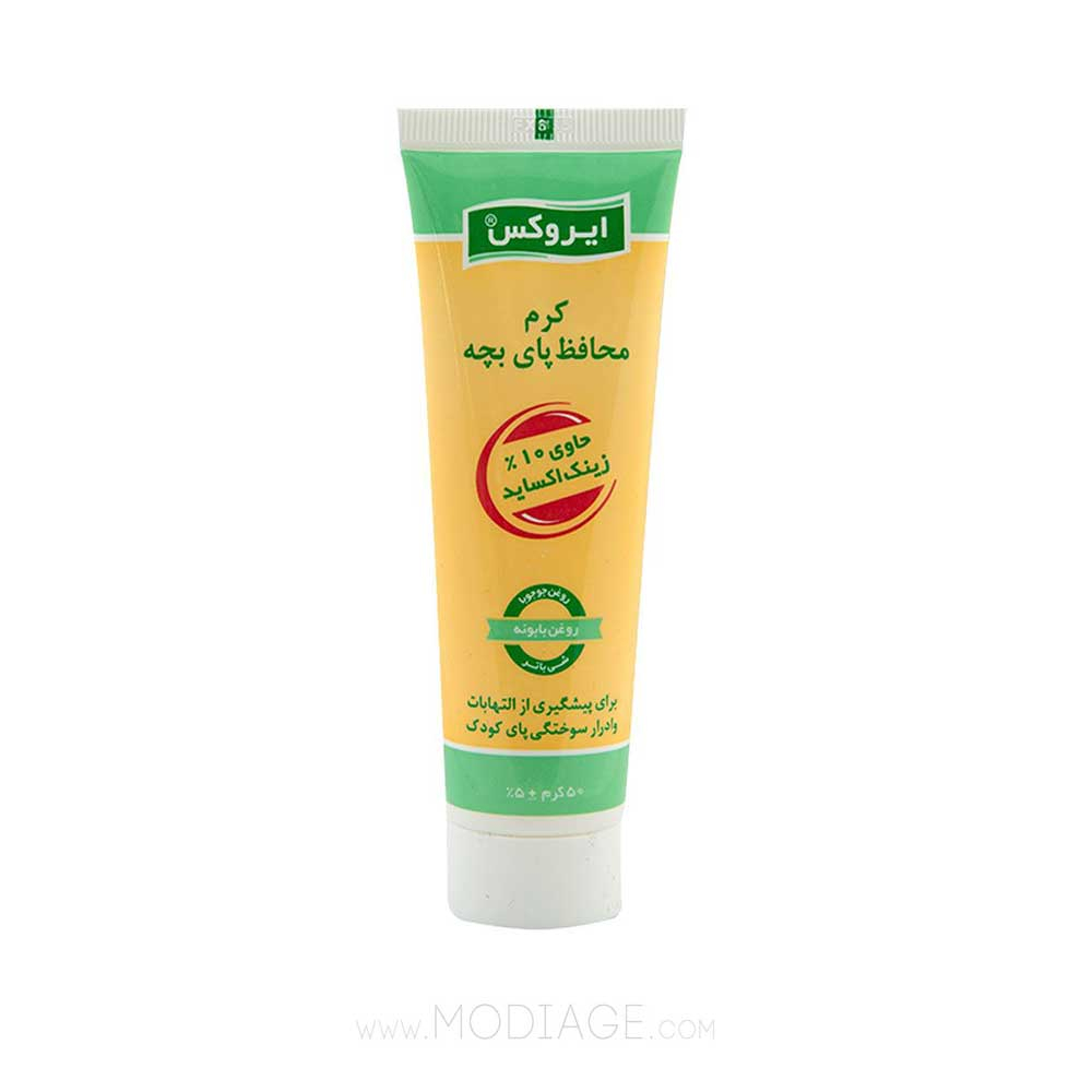 کرم محافظ پای بچه ایروکس IROX