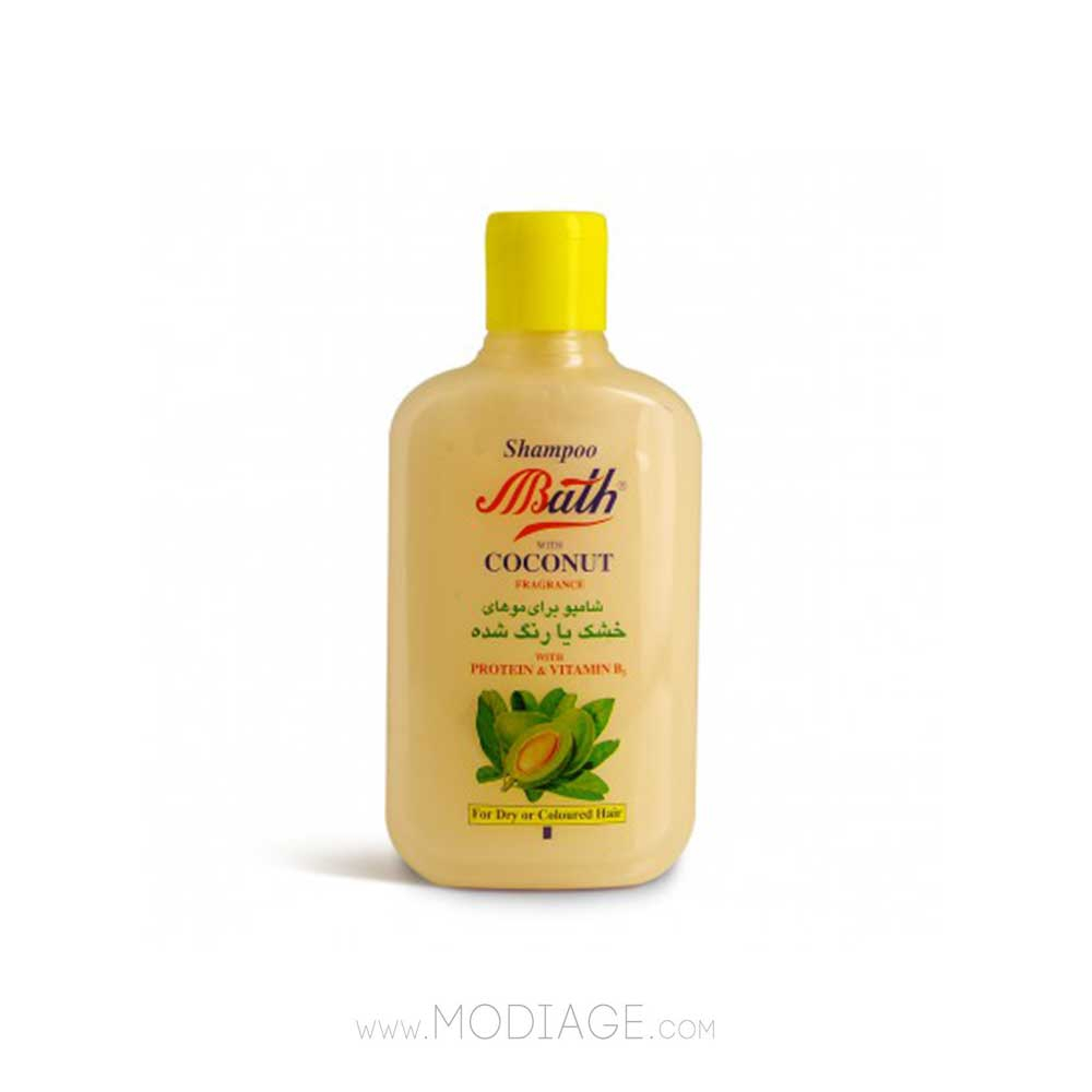 شامپو موی خشک نارگیل 1000 میلی لیتر بس Bath