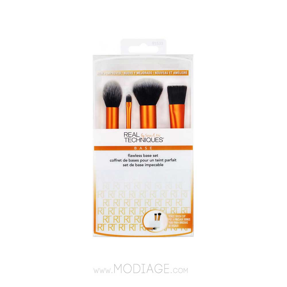 ست ٤ عددی براش آرایشی Flawless ریل تکنیک Real Techniques