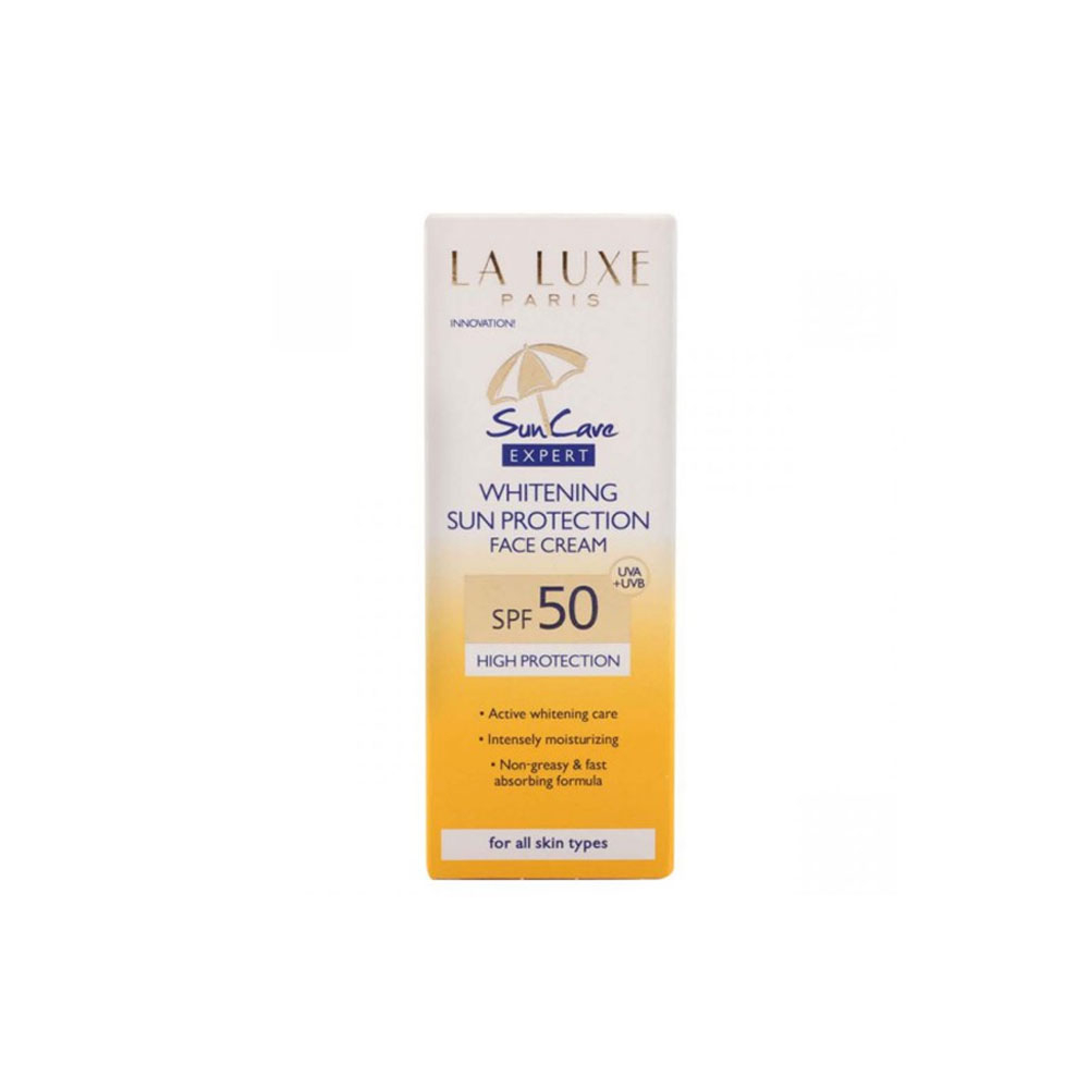کرم ضد آفتاب روشن کننده پوست SPF50 لالوکس La Luxe