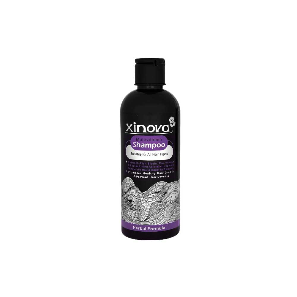 شامپو مولتی ویتامین تقویت کننده مو ژینووا Xinova