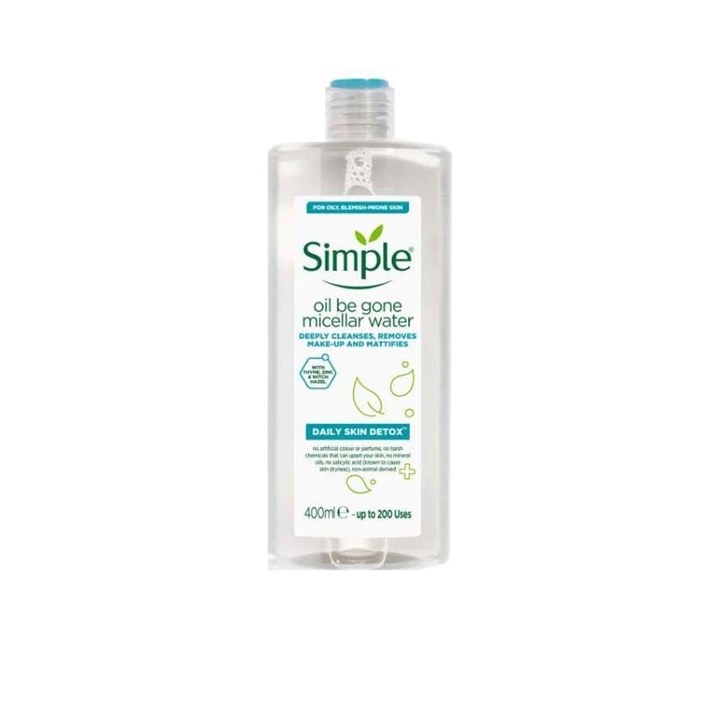 میسلار واتر مناسب پوست چرب سیمپل Simple