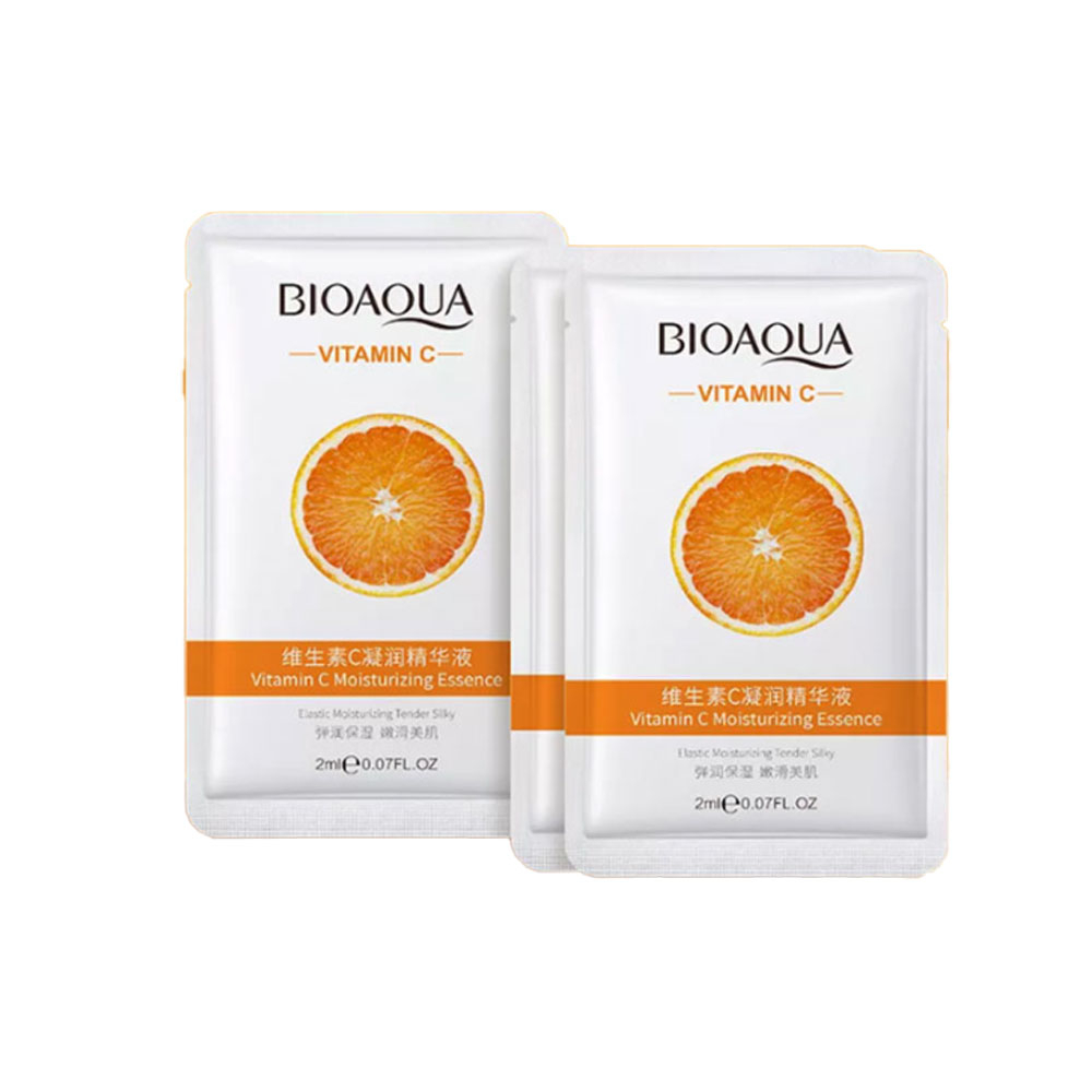 ماسک ساشه ای مرطوب کننده ویتامین C بیوآکوا BIOAQUA