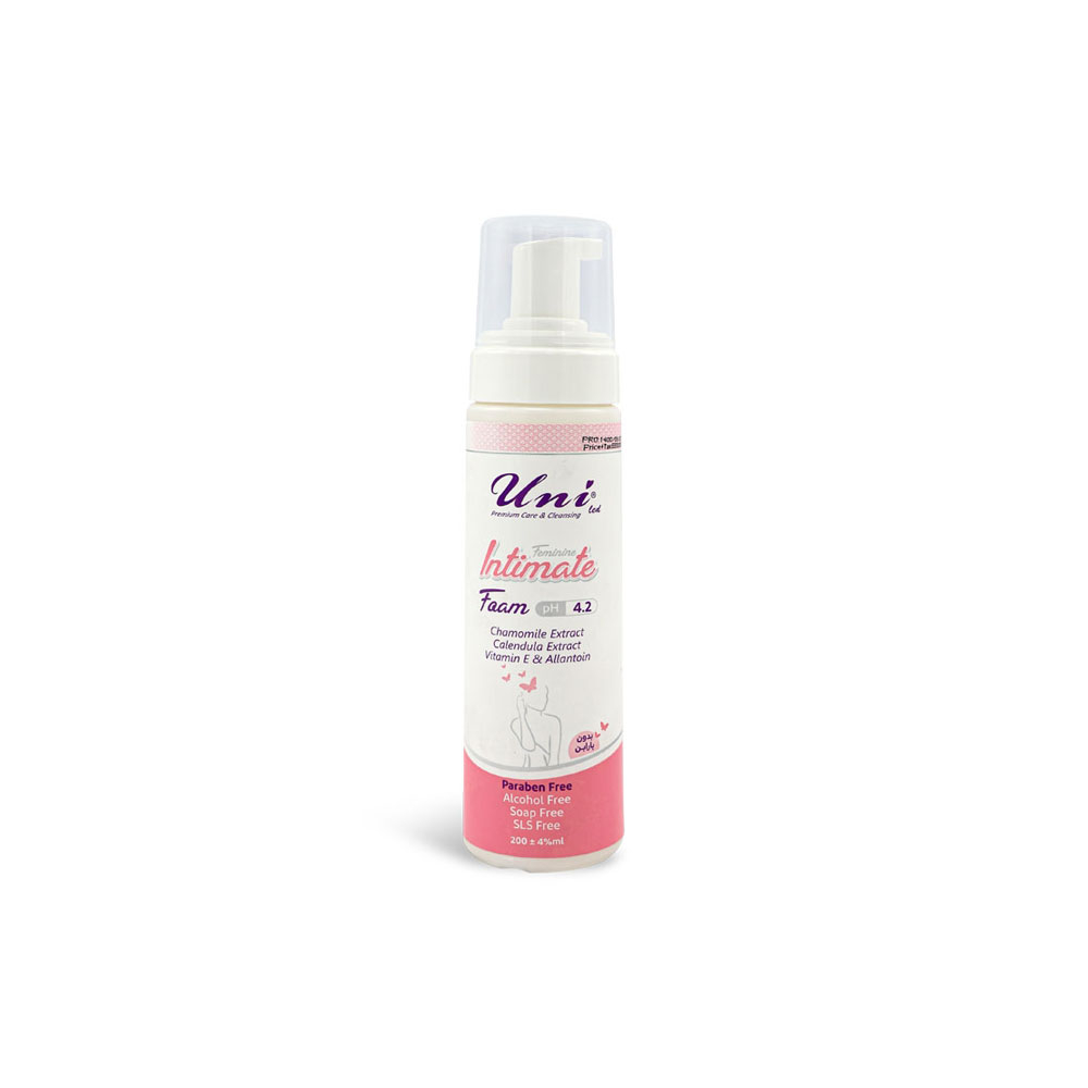 فوم پاک کننده بهداشتی بانوان Feminine Intimate یونی لد Uni Led