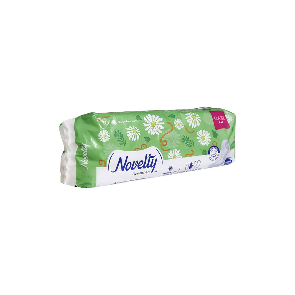 نوار بهداشتی خیلی ضخیم پنبه ای CLASSIC مخصوص روز ناولتی NOVELTY