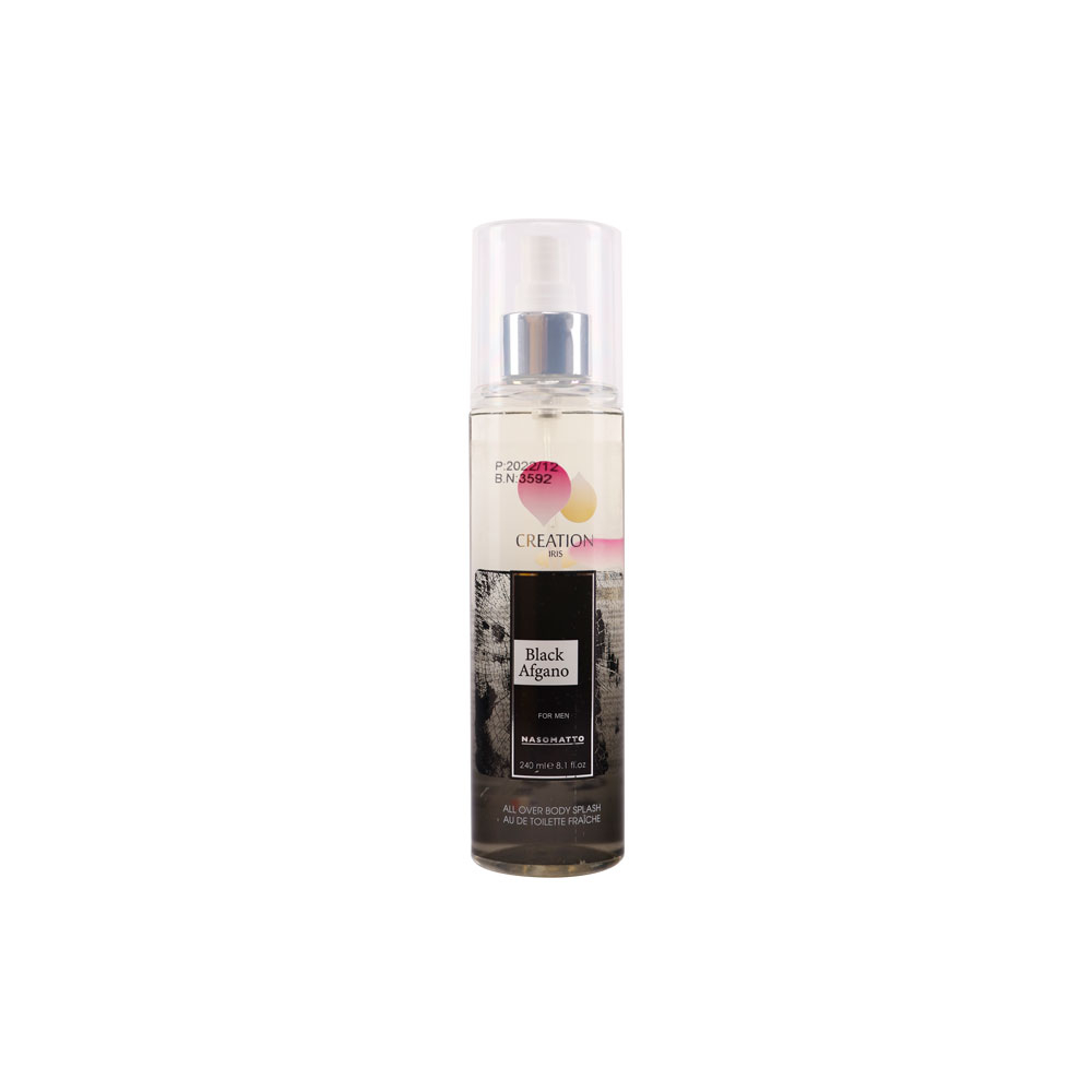 بادی اسپلش مردانه BLACK AFGANO کریشن ایریس CREATION IRIS