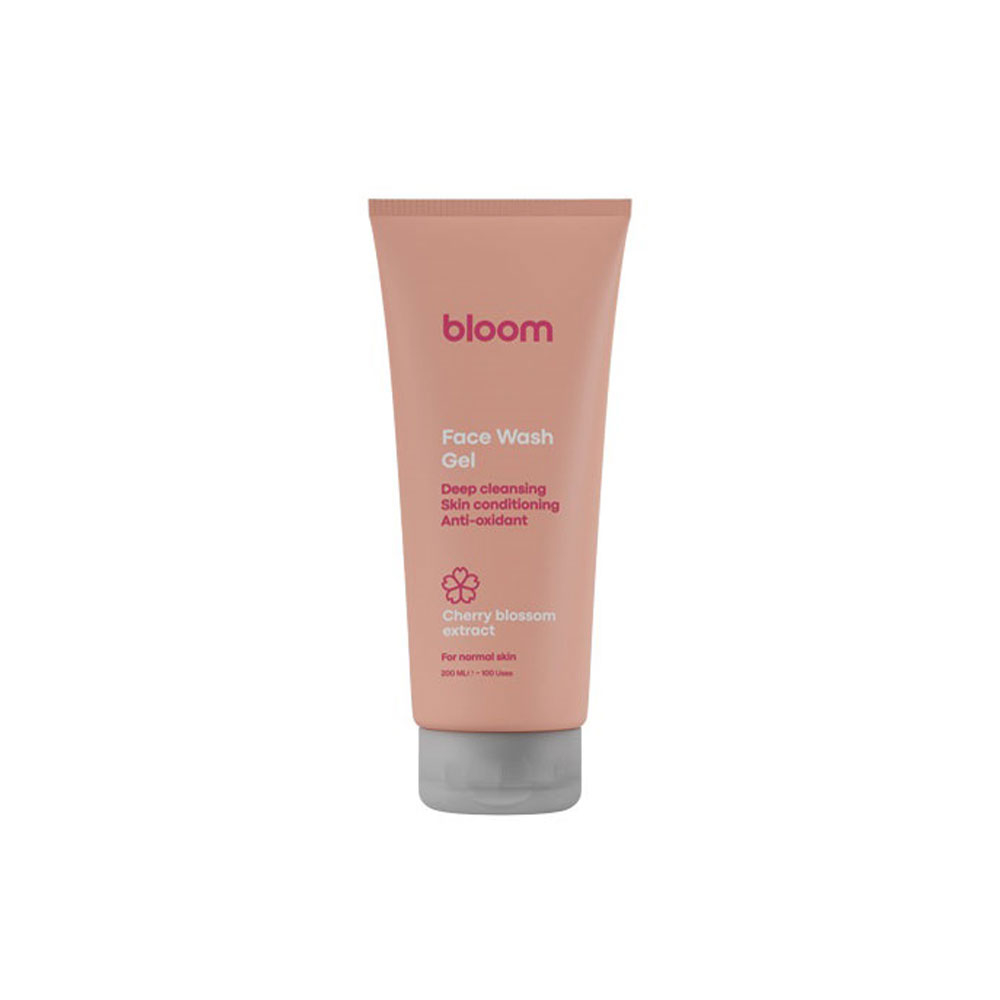 ژل شستشوی صورت پوست نرمال شکوفه گیلاس بلوم BLOOM