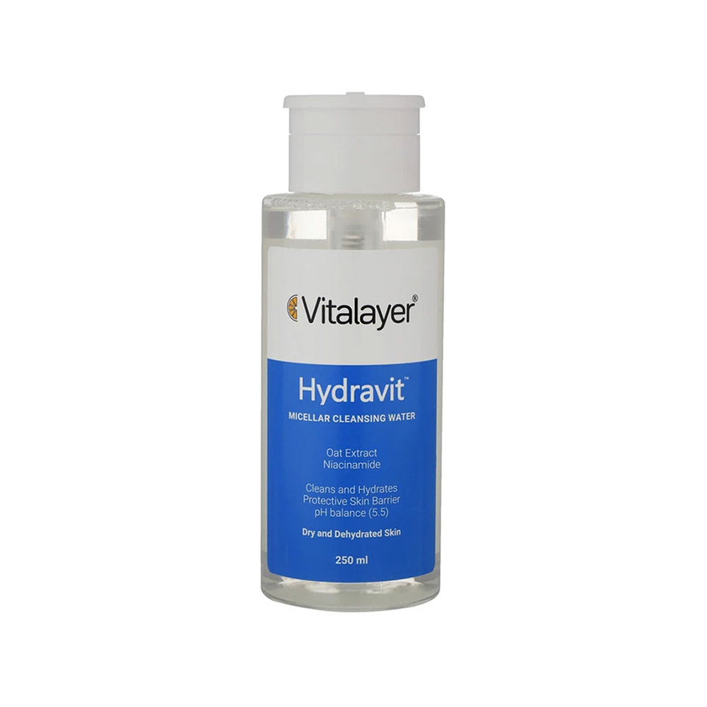 میسلار واتر ويتالیر مدل Hydravit مناسب پوست خشک و دهیدراته