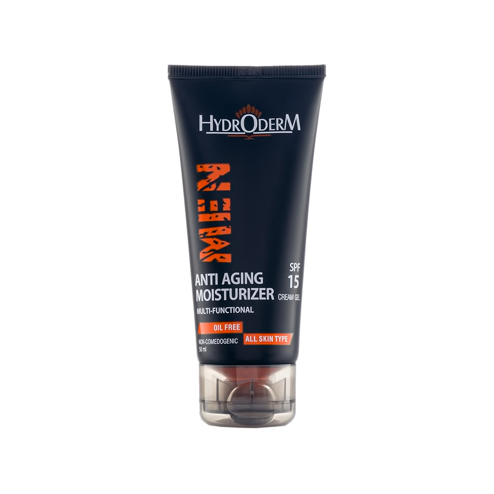 تصویر کرم ژل مرطوب کننده وضد چروک آقایان SPF 15 هیدرودرم