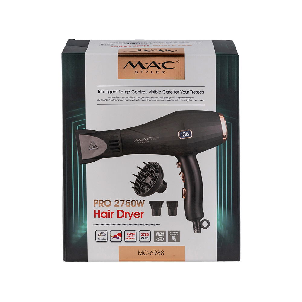سشوار حرفه ای مک استایلر مدل MC6988