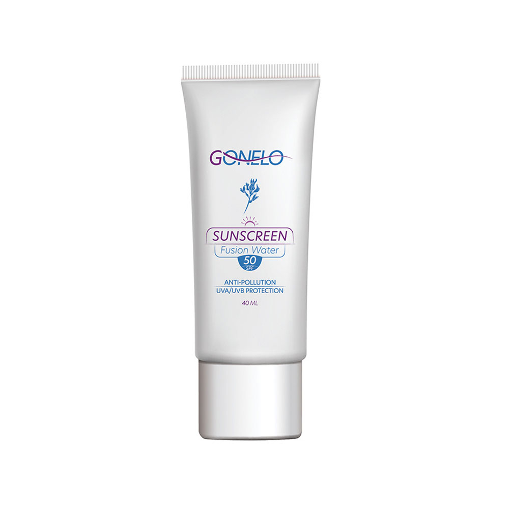 کرم ضد آفتاب بی رنگ SPF50 گونلو مدل Fusion Water