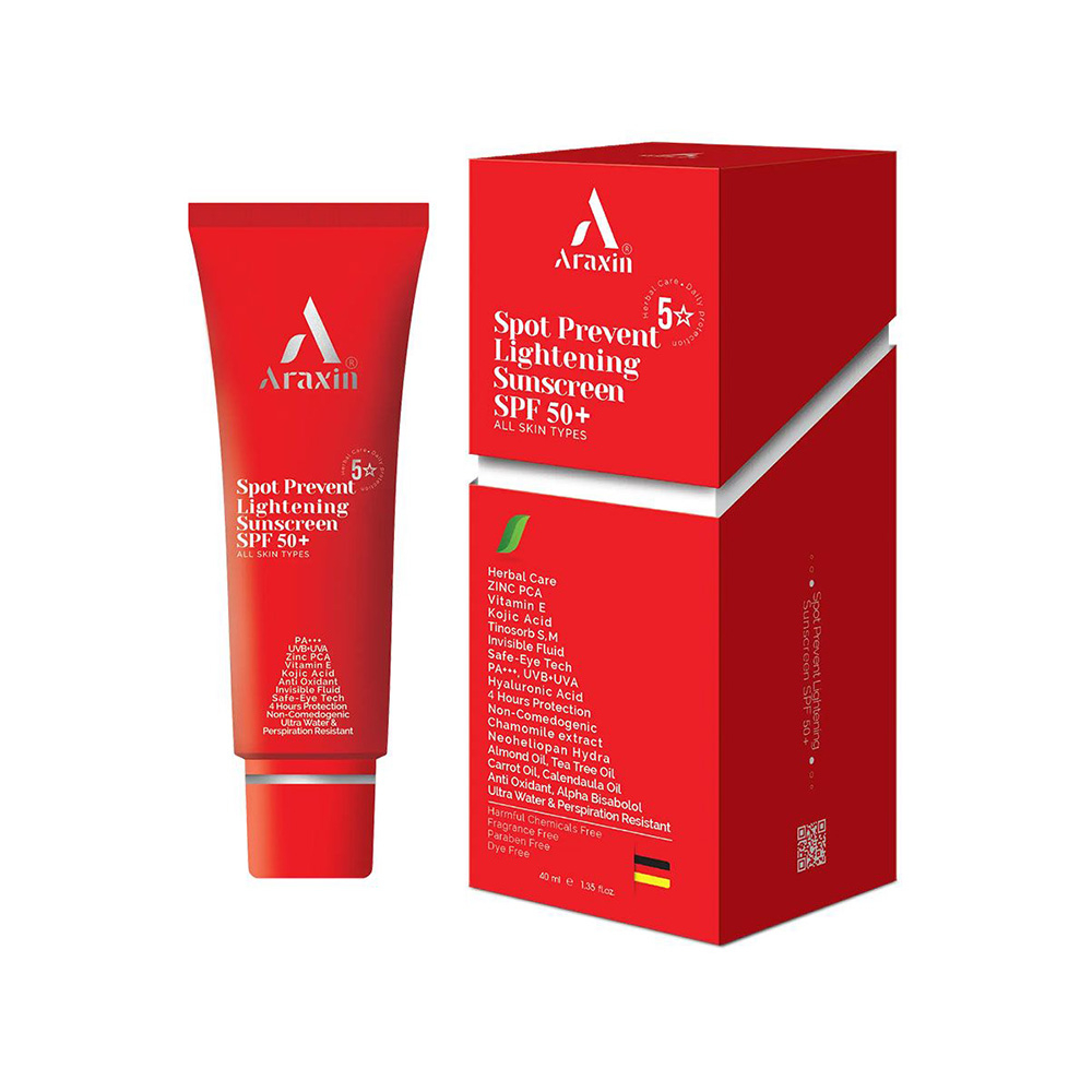 ضد آفتاب فیوژن واتر SPF50 ضد لک آراکسین