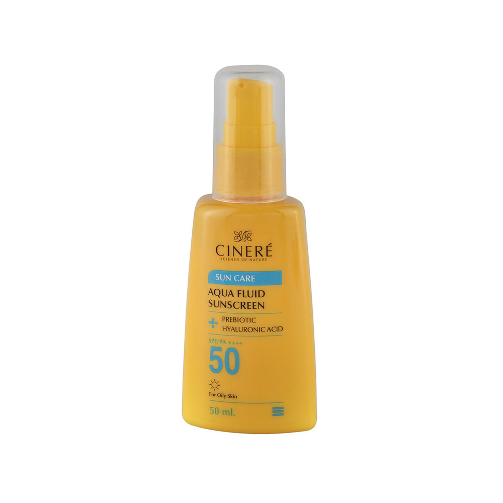 فلویید ضد آفتاب بی رنگ سینره SPF50 مناسب پوست چرب50میل