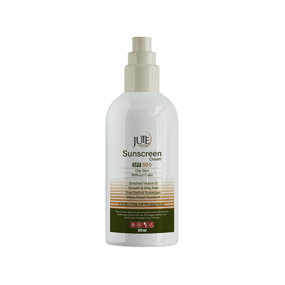 کرم ضد آفتاب بی رنگ SPF50 ژوت مناسب پوست چرب