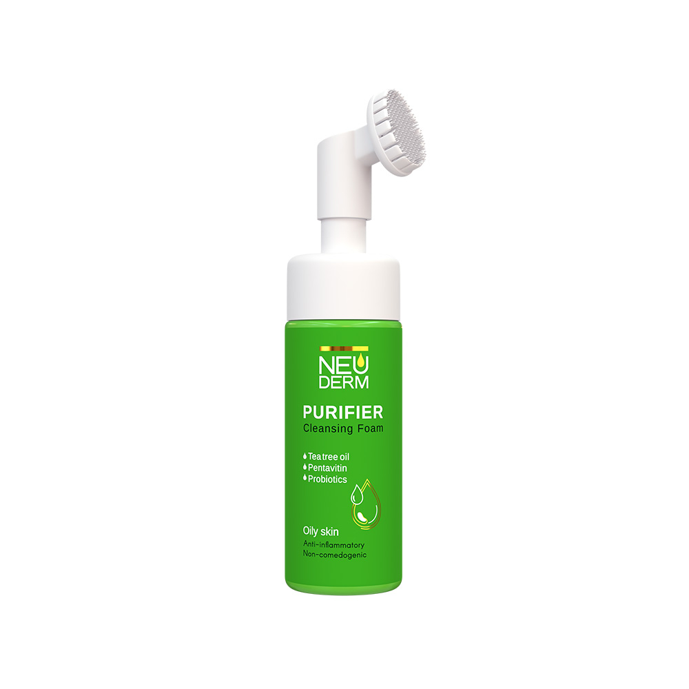 فوم شستشوی صورت نئودرم مدل Purifier مناسب پوست چرب