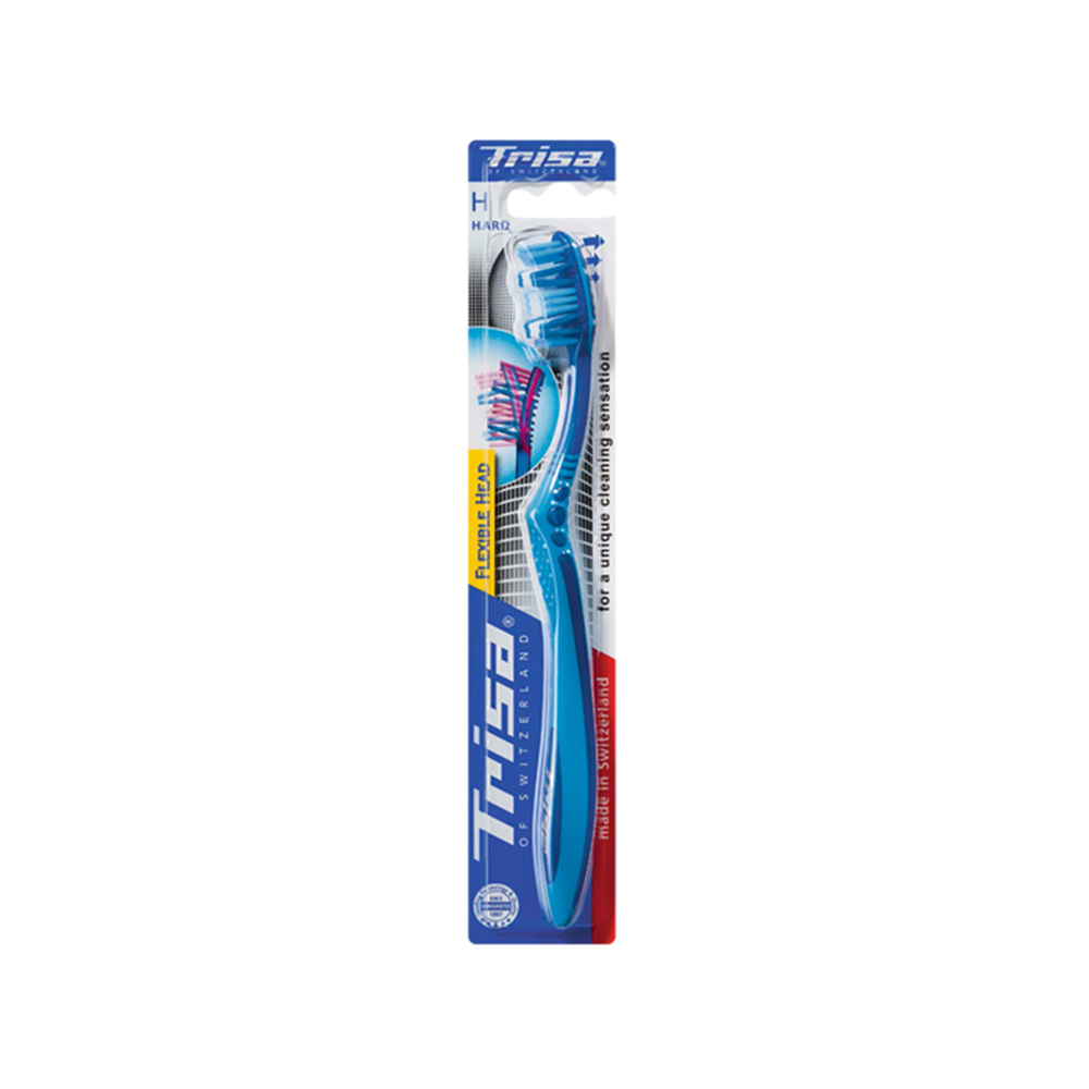 مسواک تريزا مدل Flexible Head با برس سخت و محافظ