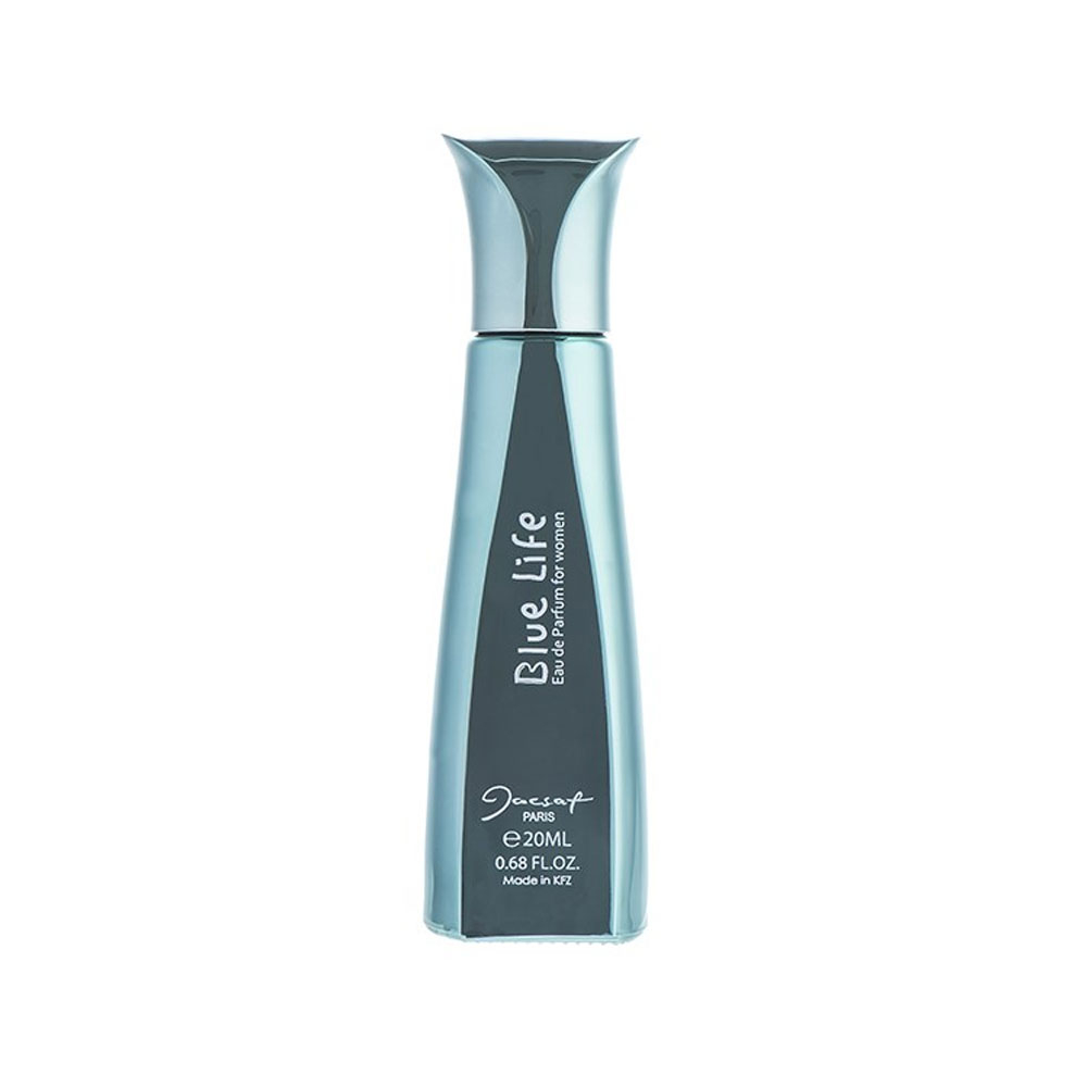 عطر جیبی زنانه ژک ساف مدل Blue lifeحجم20میل