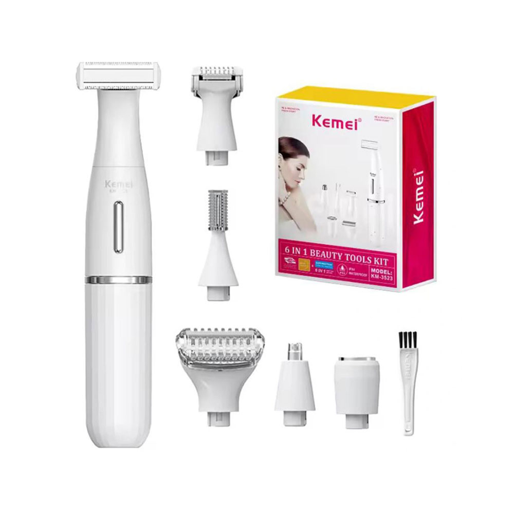ست اپیلاتور 6 کاره کیمی مدل Kemei KM-3523