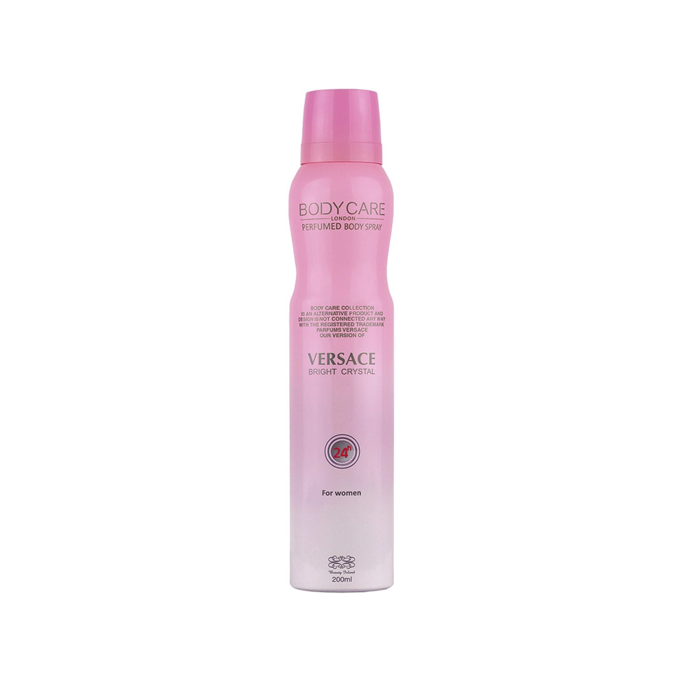 اسپری بدن زنانه بادی کر مدل Versace Bright Crystal