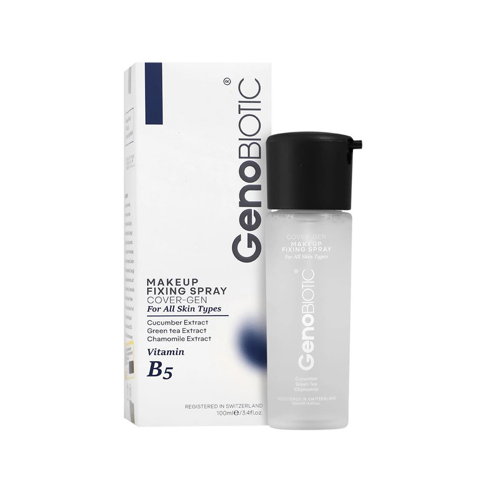 اسپری رطوبت رسان و تثبیت کننده آرایش ژنوبایوتیک 100میل