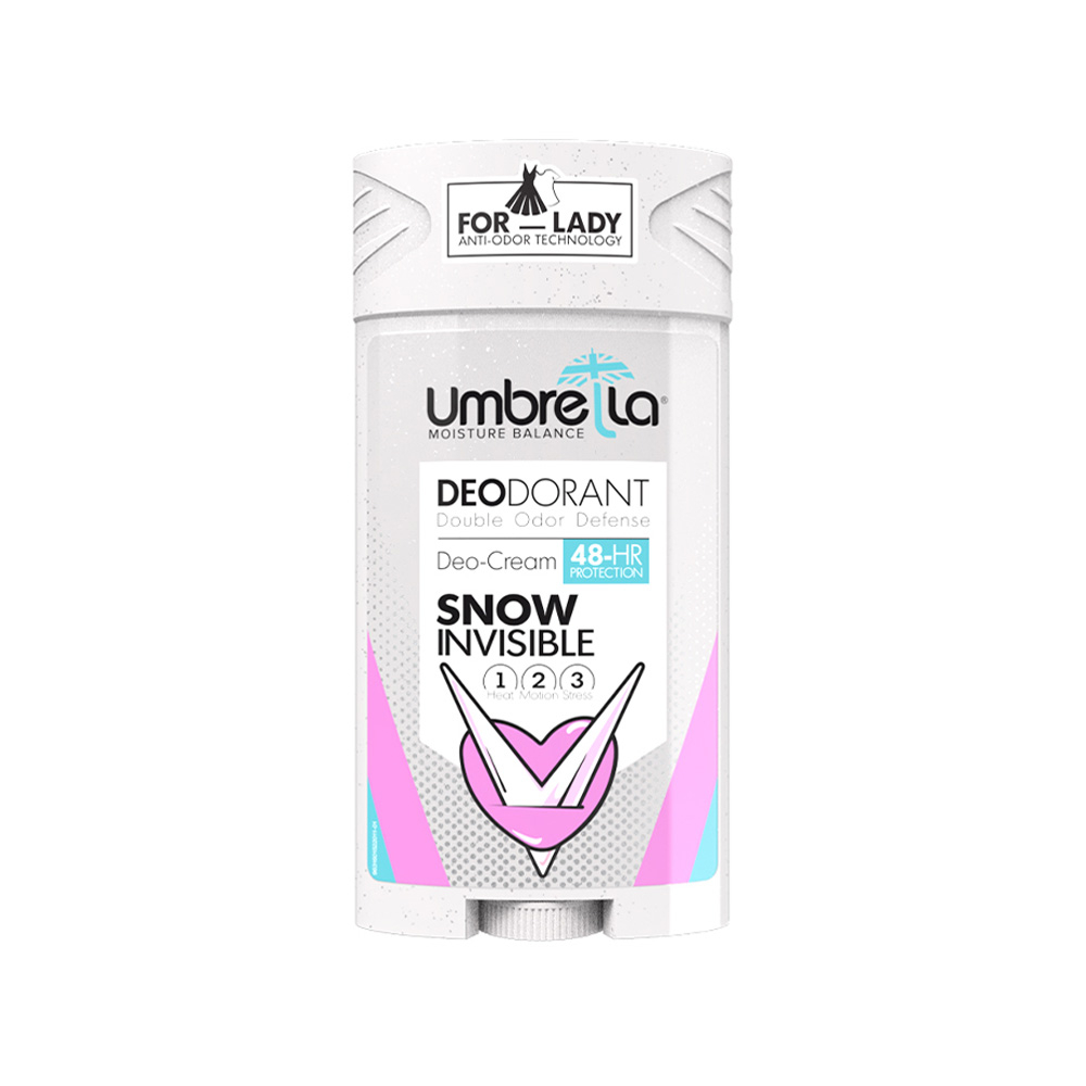 استیک ضد تعریق زنانه آمبرلا مدل Snow Invisible