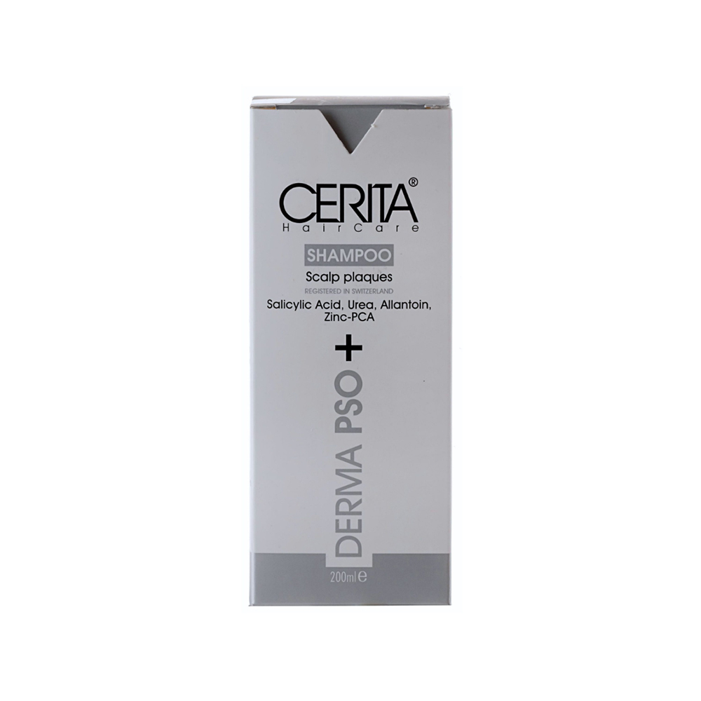 شامپو پسوریازیس سریتا مدل Derma PSO حجم 200میل