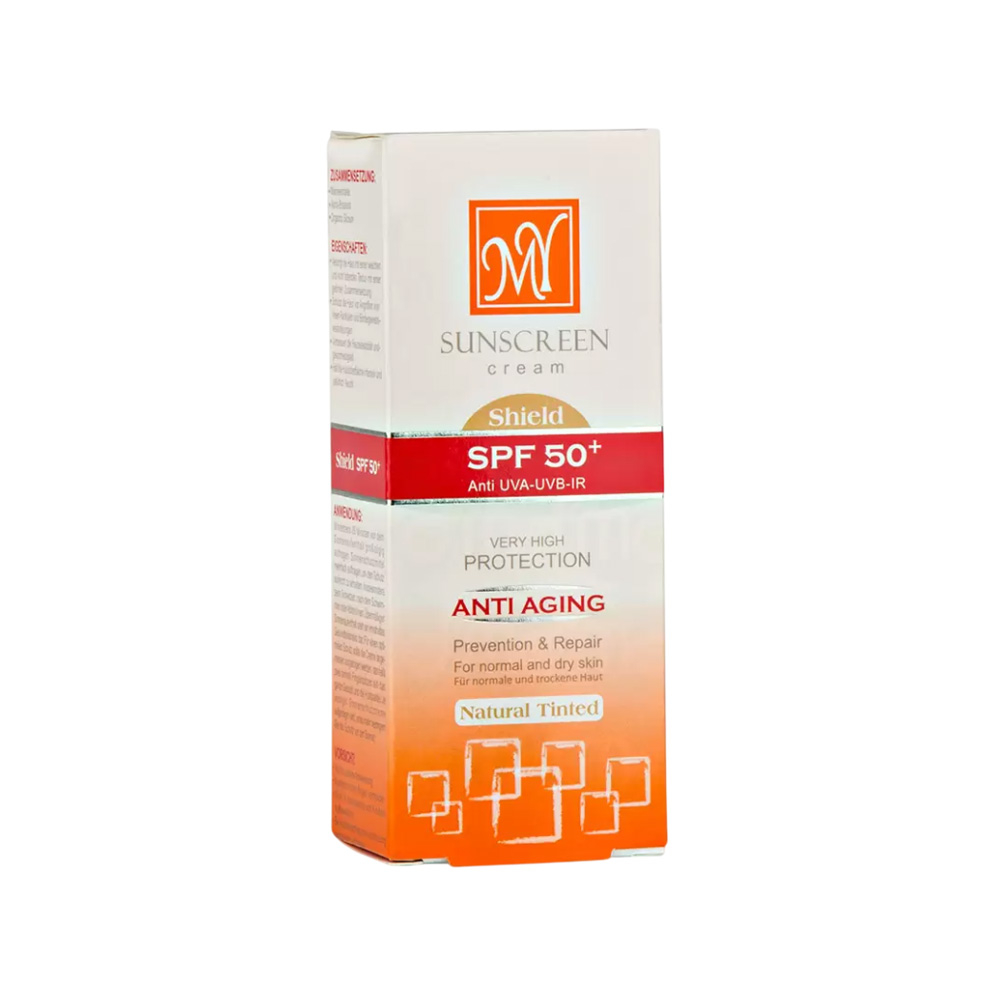 کرم ضد آفتاب ضد چروک رنگی SPF50 مای