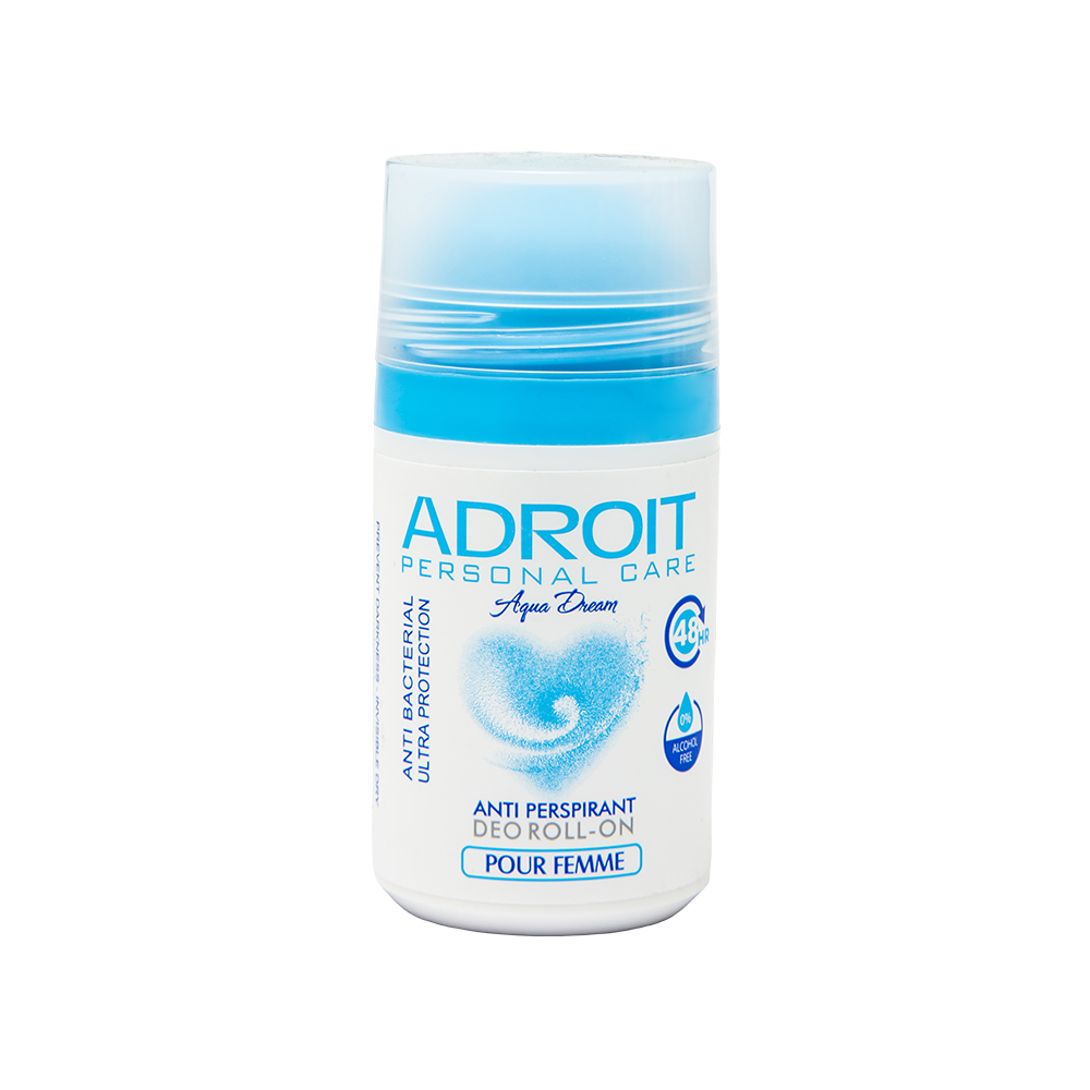 رول ضد تعریق زنانه آدرویت مدل Aqua Dream حجم50میل
