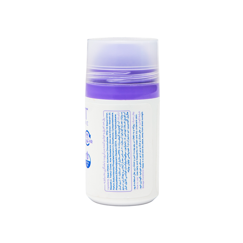 رول ضد تعریق زنانه آدرویت مدل Purple Rose حجم50میل