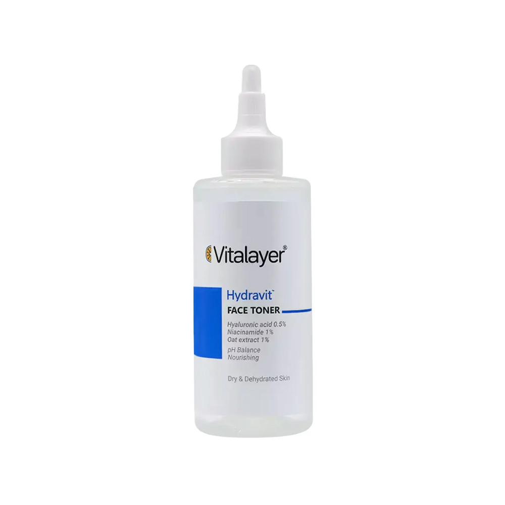 تونر صورت ویتالیر مدل Hydravit مناسب پوست خشک