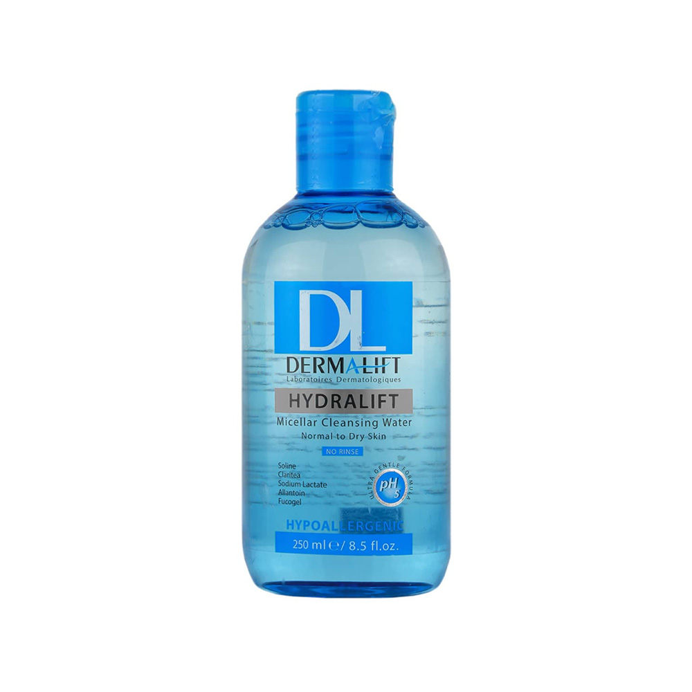 میسلار واتر درمالیفت مدل Hydralift مناسب پوست‌ معمولی تا خشک