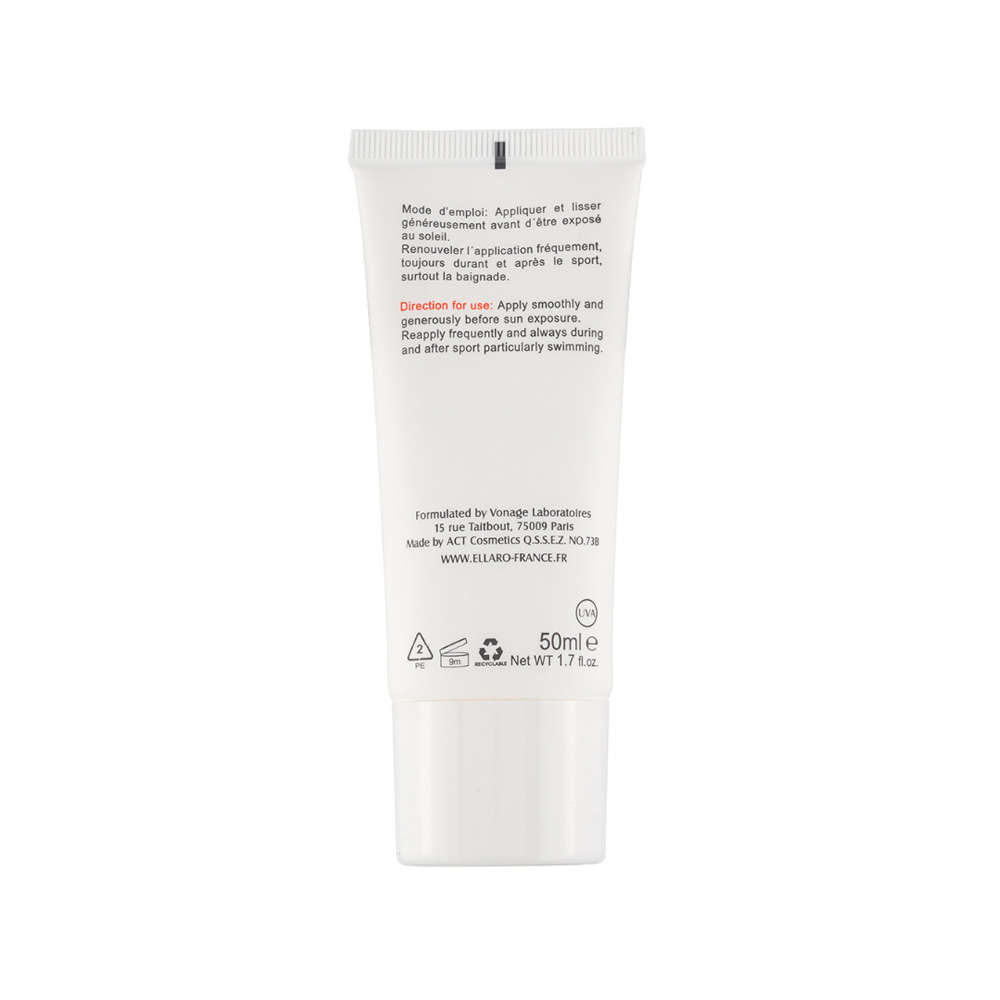کرم ضد آفتاب بی رنگ SPF50 الارو مناسب انواع پوست