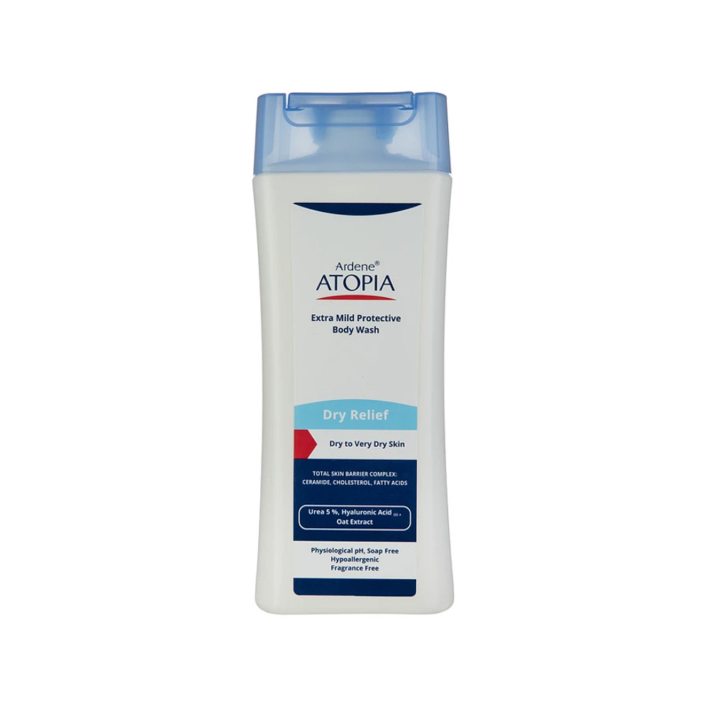 لوسیون شوینده بدن اوره 5% آردن اتوپیا مدل Dry Relief مناسب پوست خشک