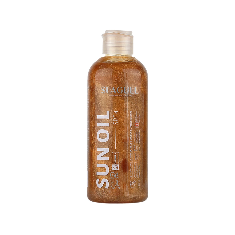 روغن برنزه کننده اکلیلی SPF4 سی گل