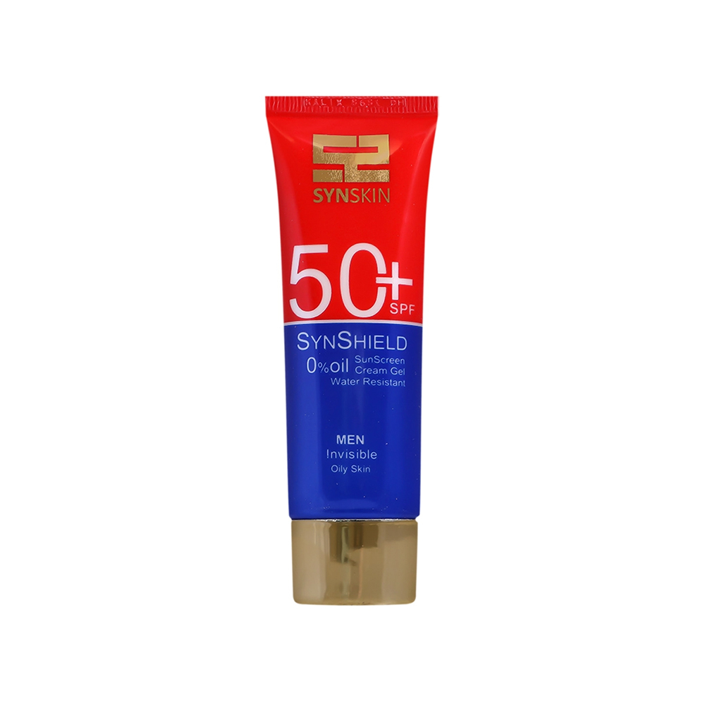 کرم ژل ضد آفتاب آقايان SPF50 ساین اسکین 50میل
