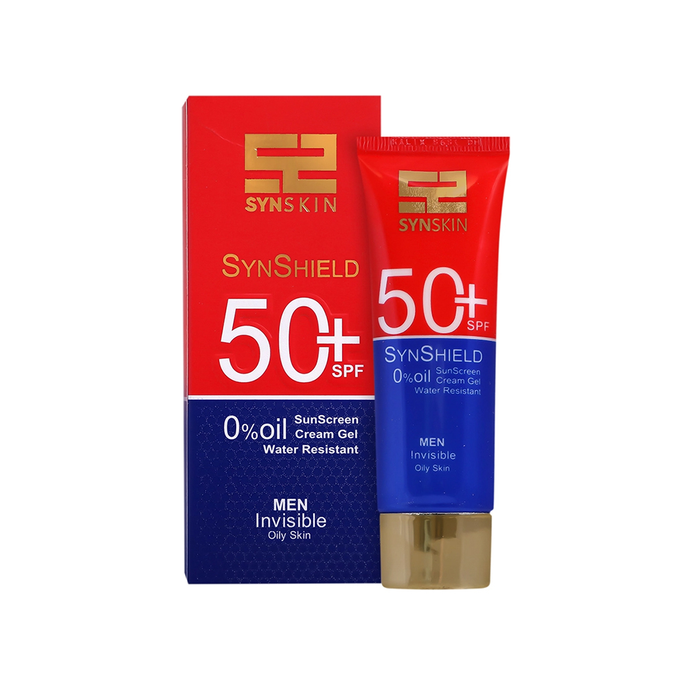 کرم ژل ضد آفتاب آقايان SPF50 ساین اسکین 50میل
