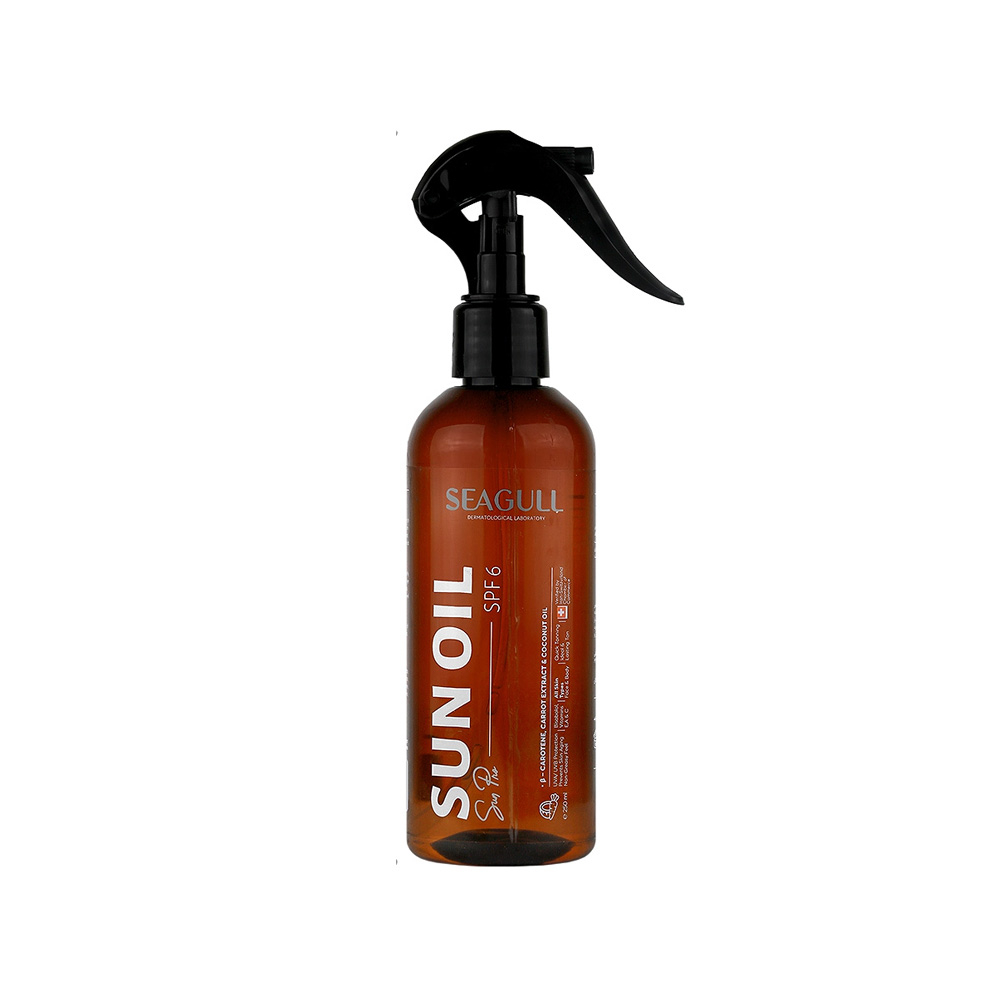 روغن برنزه کننده ویتامینه SPF6 سی گل