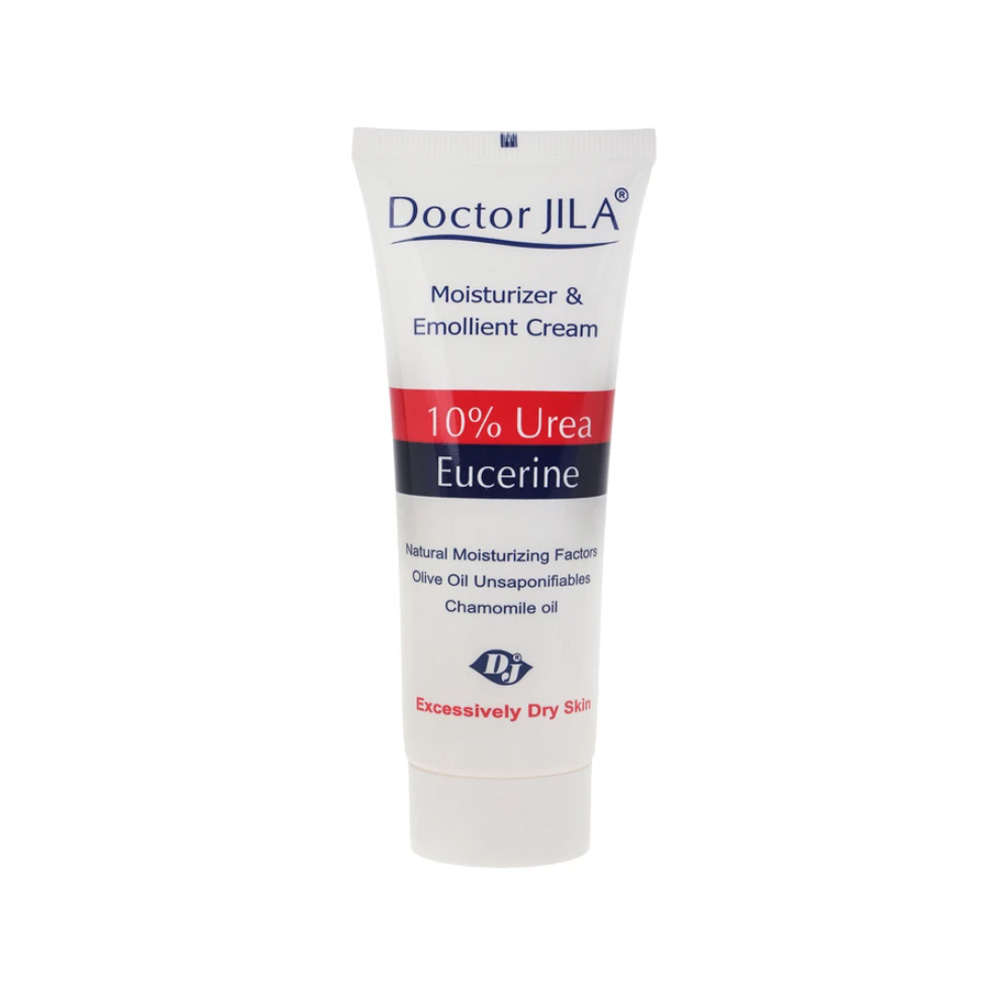 کرم مرطوب کننده و نرم کننده دکتر ژیلا حاوی اوره 10% مناسب پوست خیلی خشک