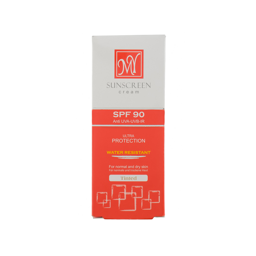 کرم ضد آفتاب رنگی SPF90 مای مناسب پوست معمولی و خشک