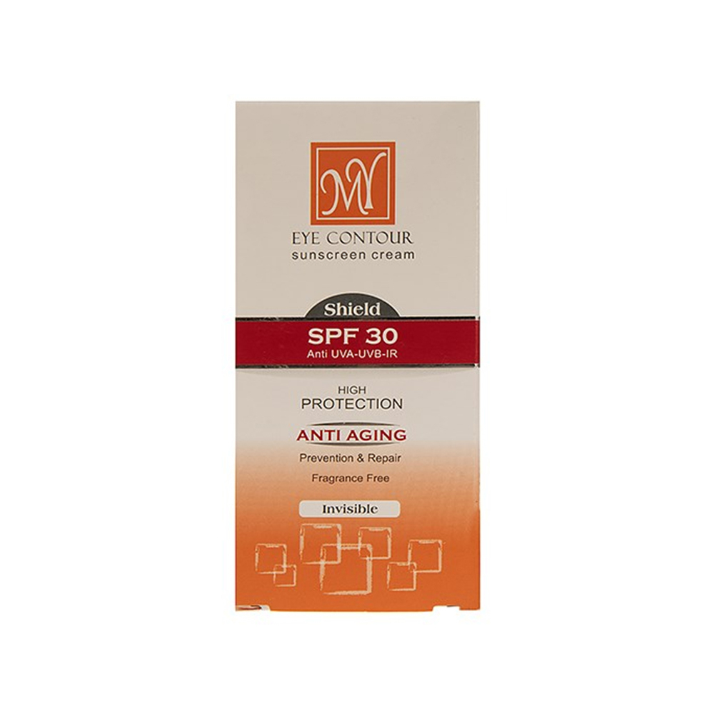 کرم ضد آفتاب دور چشم بی رنگ SPF30 مای