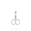 قیچی ابرو سر طلایی گلدن فیشر Golden Fisher eyebrow scissor