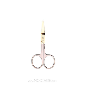 قیچی ابرو سر طلایی گلدن فیشر Golden Fisher eyebrow scissor