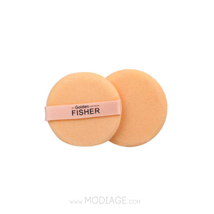  پد2 عددی داخل قاب پلاستیکی (دو طرف دایره ای ) Golden Fisher Beauty sponge