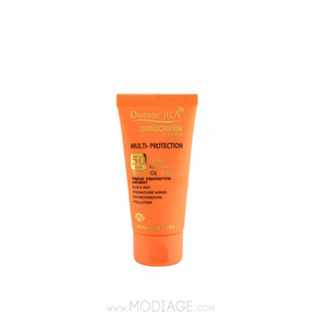 کرم ضدآفتاب مولتی پروتکشن SPF50 رنگی دکتر ژیلا Doctor JILA