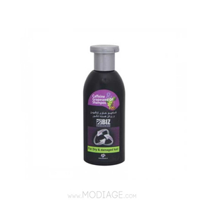 شامپو کافئین و روغن هسته انگور بیز BIZ