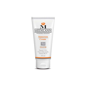 کرم ضد آفتاب رنگی Spf50 مدیلن Medilann