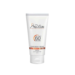 کرم ضدآفتاب بی‌رنگ SPF60 مدیسان Medisun