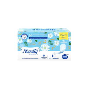 پد بهداشتی روزانه نازک متوسط ناولتی NOVELTY