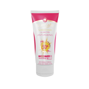 کرم ضد آفتاب ضد چروک SPF50 سان سیف